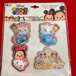 DISNEY TSUM TSSUM REUSABLE PATCHES (NWT)